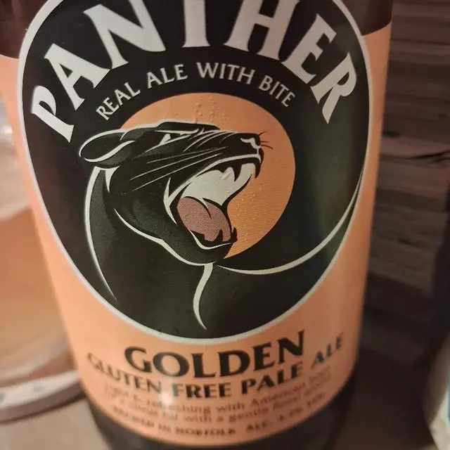 Panther brewery Golden bottle